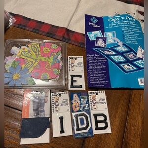 Lot of craft supplies